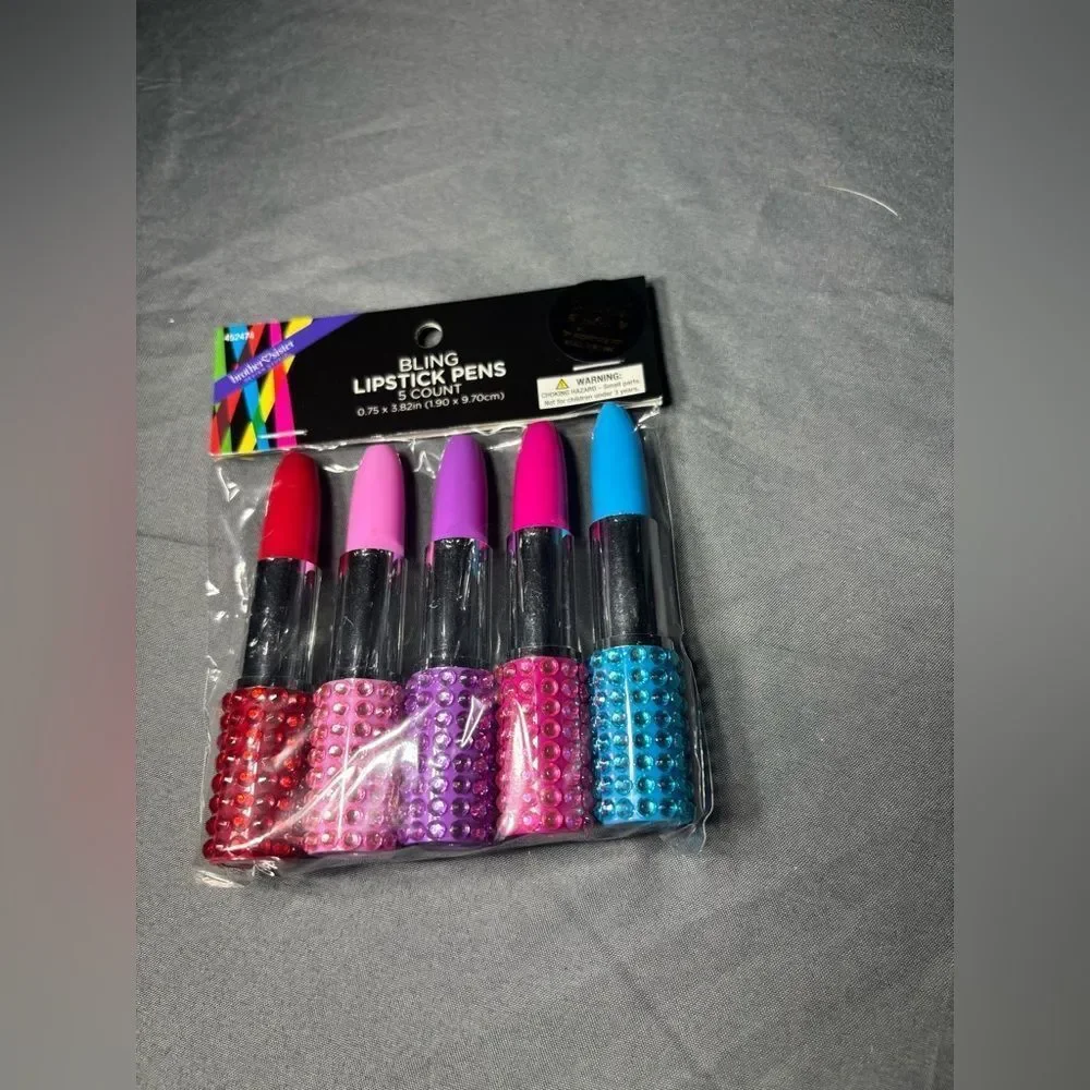 New Bling Lipstick Pens Set - Multicolor NWT